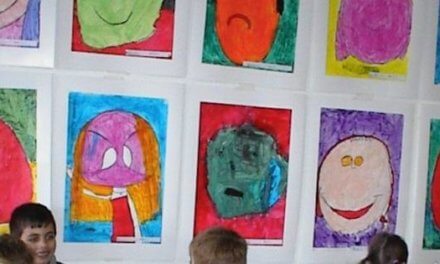 Små Picassoer – fernisering i indskolingen